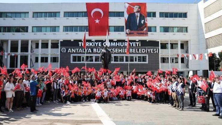 Büyükşehirden 19 Mayıs töreni