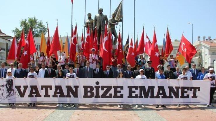 Manavgatta 19 Mayıs coşkuyla kutlandı