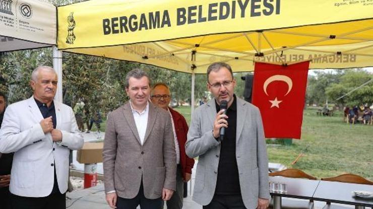 Gençlik ve Spor Bakanı Bergamada