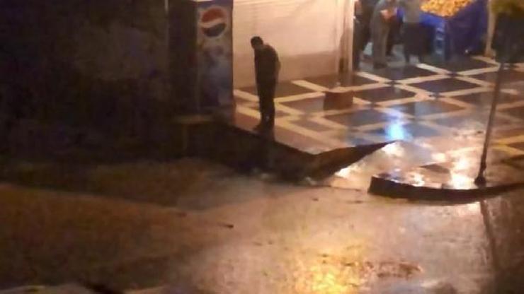Şanlıurfa’da dolu yağışı