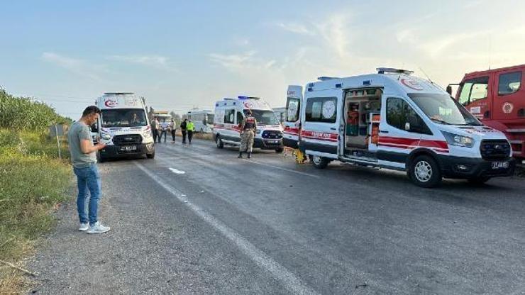 Erzinde iki otomobil çarpıştı: 6 yaralı