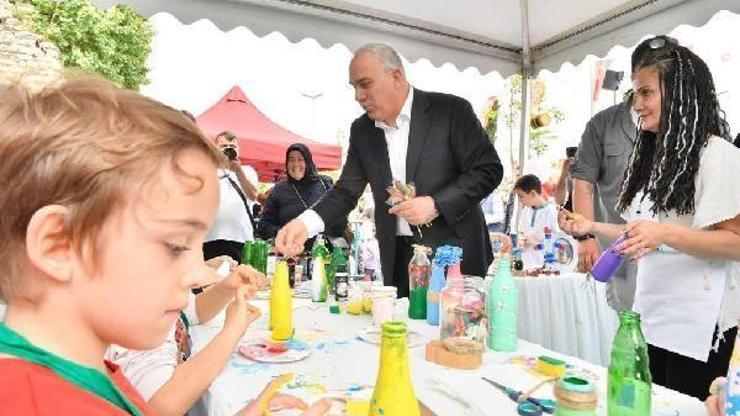 Fatihte çocuklara özel bahar şenliği