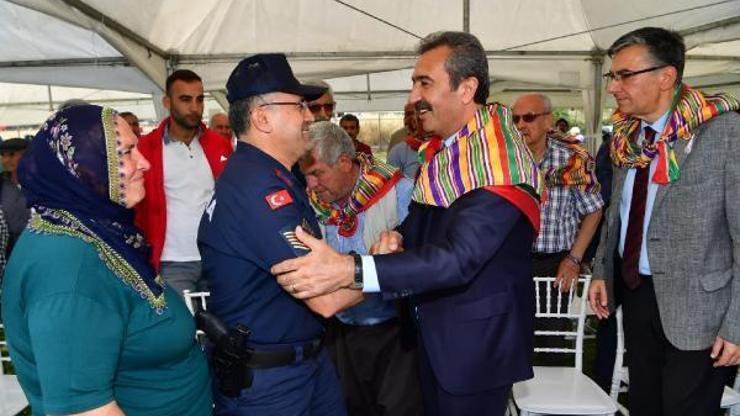 Salbaş’ta başpehlivan Mehmet Çelebi
