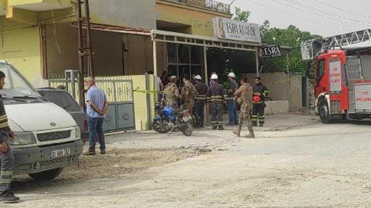 İkinci kattan savurduğu demir profil elektrik tellerine temas edince akıma kapılarak öldü