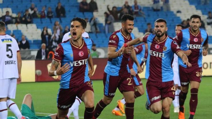Trabzonspor, sahasında 4 golle kazandı