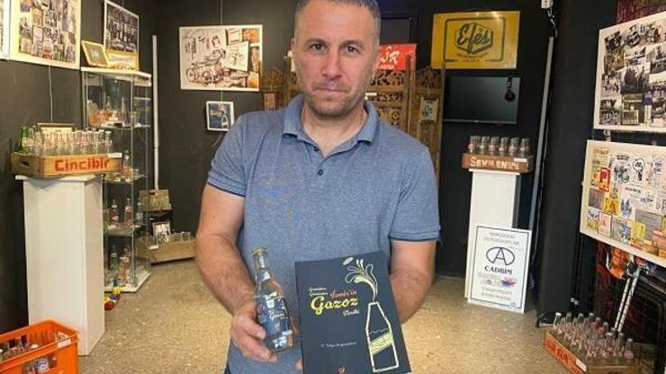 İzmirin gazoz tarihini kitaplaştırdı ve sergi açtı