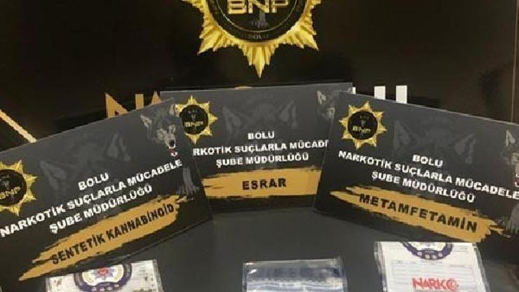 Bolu’da uyuşturucu satıcılarına operasyon