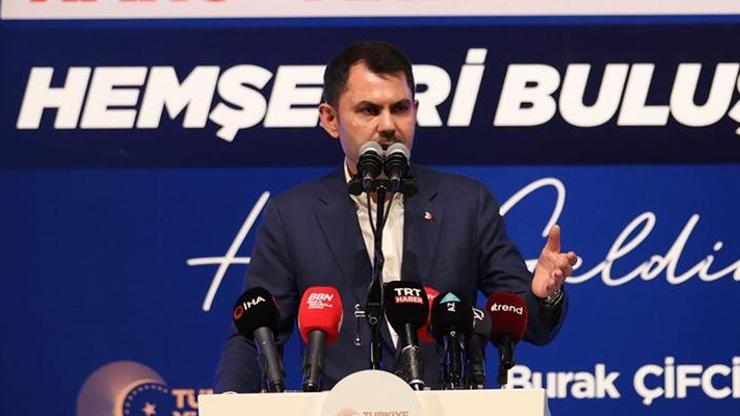 Bakan Kurum: Türkiye Yüzyılı’nın türküsünü söyleyeceğiz
