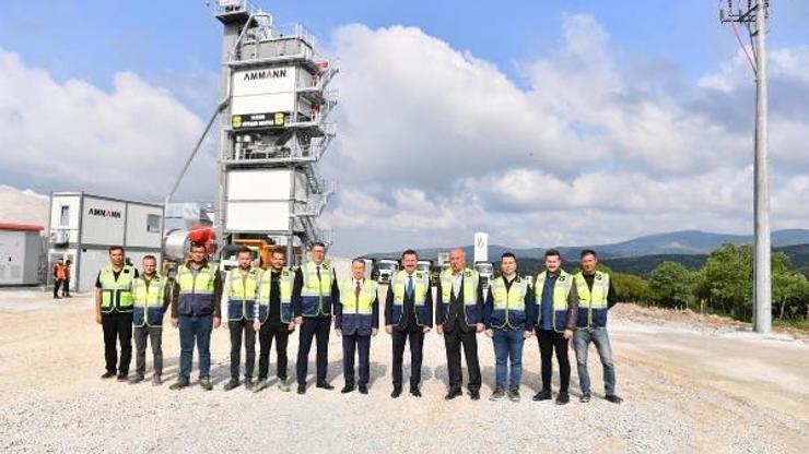 Balıkesir Büyükşehir Belediyesinden yeni asfalt üretim tesisi