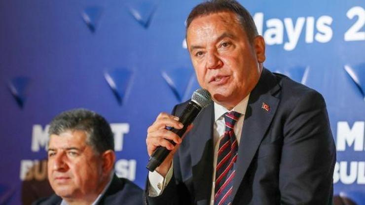 Başkan Böcek Alanyada