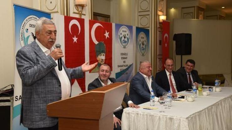 TESK Başkanı Palandökenden esnaf odalarına düşük faizli kredi çağrısı