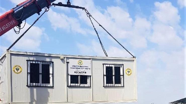 Yüreğirden konteyner PTT şubeleri