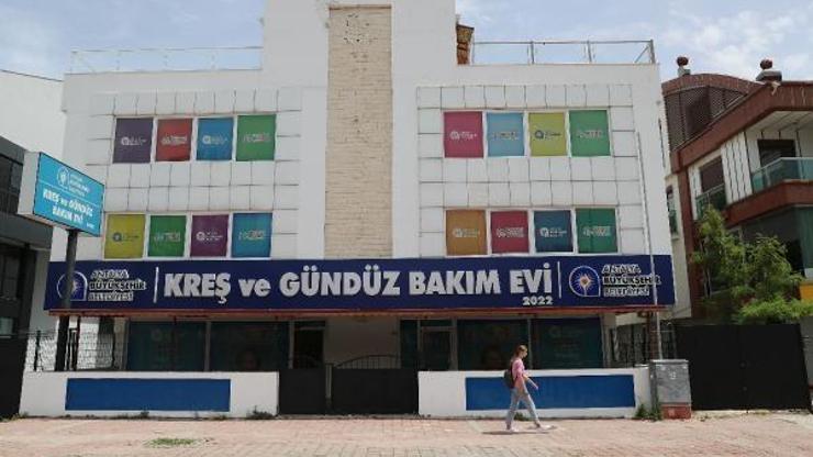 Büyükşehirin Güzeloba kreşi açılıyor