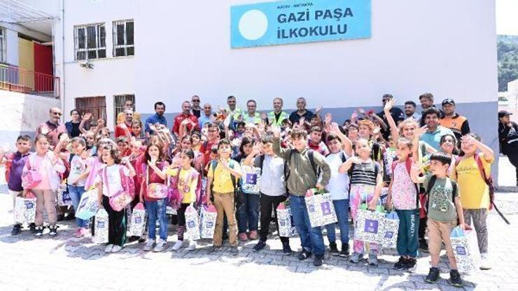 Depremzede çocuklara Bursa morali