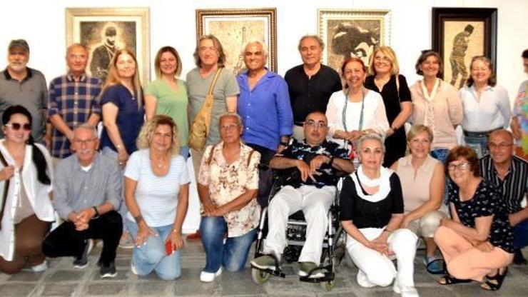Çakıl taşlar sanatla buluştu