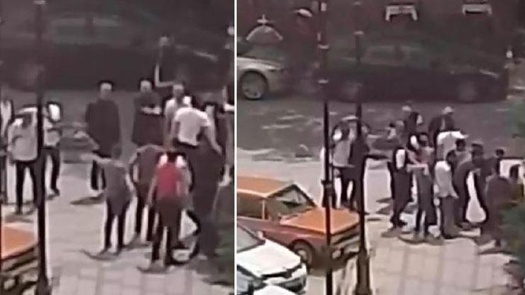 Büyükçekmece Adliyesi önünde çatışma çıktı