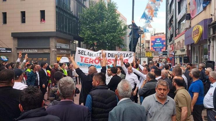 Karabükte AK Parti ve CHPliler arasında gerginlik