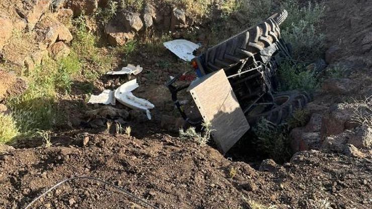 Diyarbakır’da devrilen traktörün sürücüsü öldü