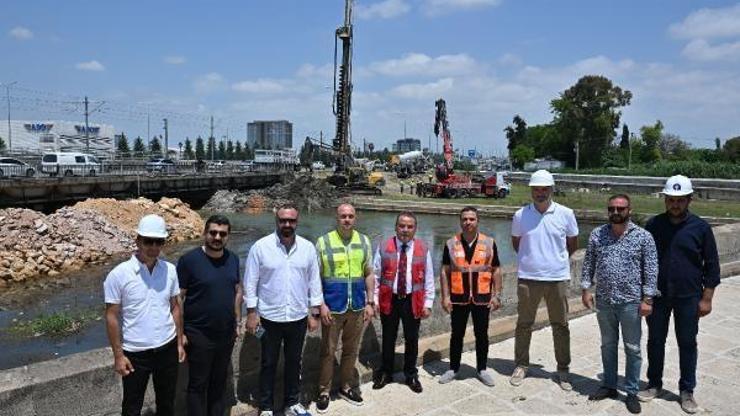 Başkan Böcek, Cırnık Köprüsünde çalışmaları inceledi