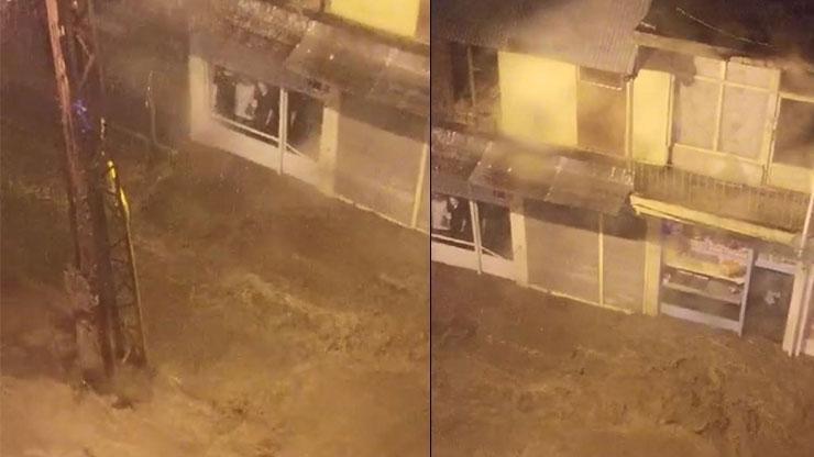 Elazığ’da aşırı yağış sele neden oldu