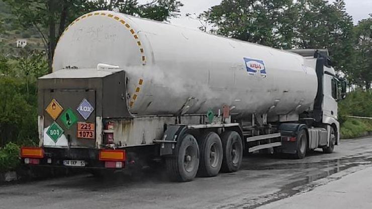 Tankerden sızan gaz korkuttu