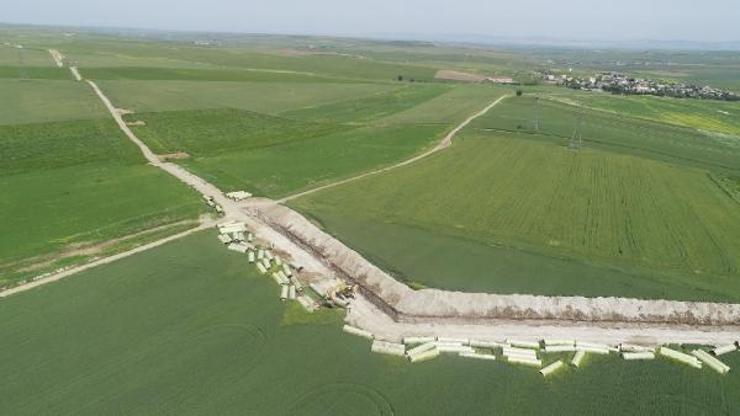 Diyarbakır’da Başlar Barajı’nın sulama inşaatının yüzde 67’si tamamlandı