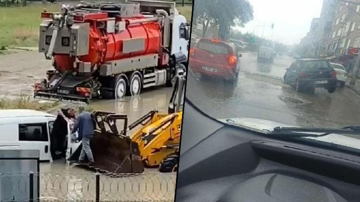 Ankarada sağanak hayatı felç etti: Yollar göle döndü, vatandaşlar mahsur kaldı