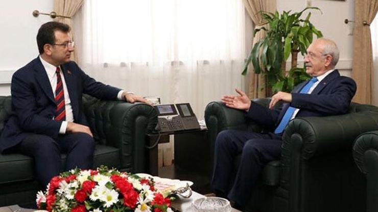 Kemal Kılıçdaroğlu, İBB Başkanı Ekrem İmamoğlu’nu kabul etti