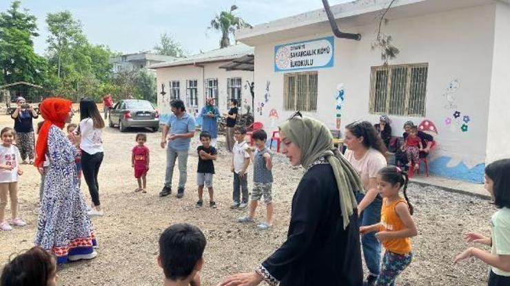 Osmaniye Belediyesinden Sakarcalık İlkokulunda öğrencilere eğlence