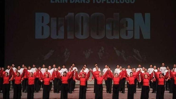 Cumhuriyet kazanımlarının 100 yılı dans gösterisiyle anlatılıyor