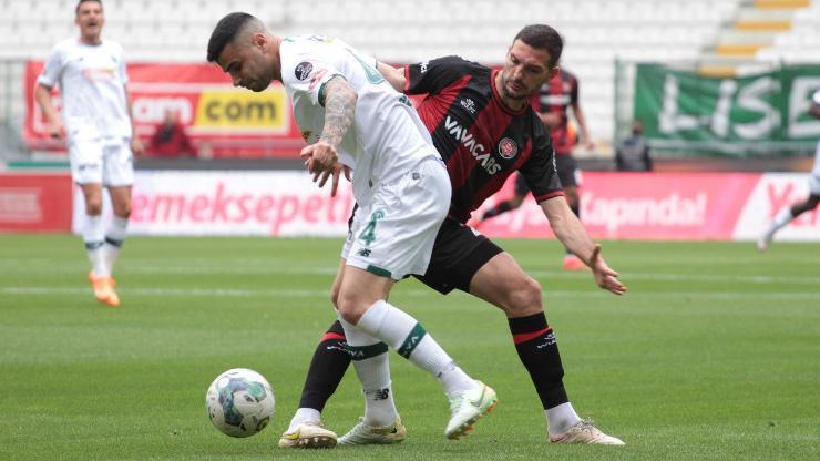 arabam.com Konyaspor 1-1 VavaCars Fatih Karagümrük MAÇ ÖZETİ