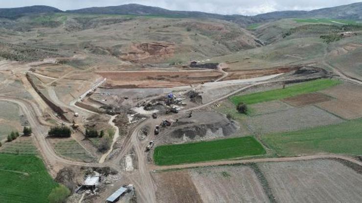 Kızılaliler Göletinin yüzde 48i tamamlandı