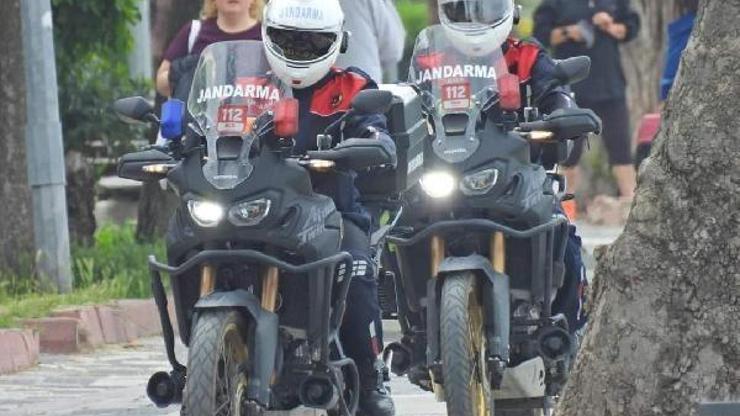 Motosikletli jandarma timleri Kapıdağ Yarımadasında göreve başladı