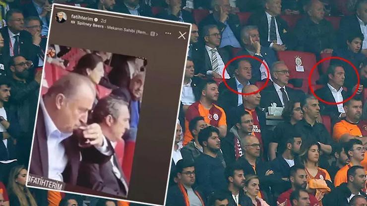 Olay Ali Koç paylaşımı Fatih Terimden açıklama geldi