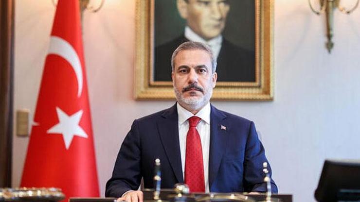 Dışişleri Bakanı Hakan Fidandan telefon diplomasisi