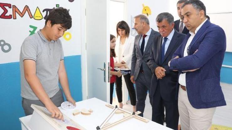Köye matematik atölyesi ve zeka oyunları sınıfı