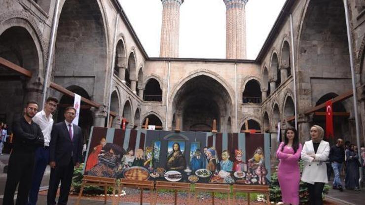 Leonardo da Vincinin Son Akşam Yemeği tablosunu Erzuruma uyarladılar