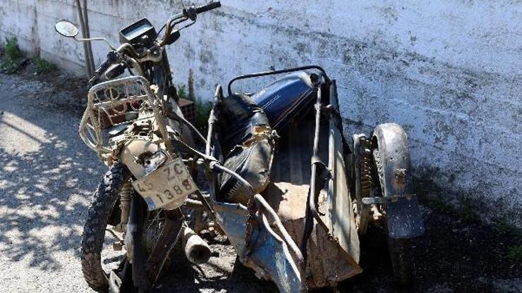 Manisada otomobille çarpışan motosikletli öldü