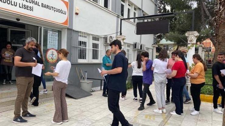 Alaşehirde ilk kez Yükseköğretim Kurumları Sınavı yapıldı