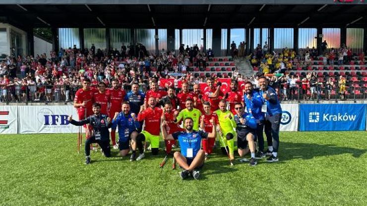 Ampute Futbol A Milli Takımı, Avrupa Şampiyonasına seri başı olarak katılacak
