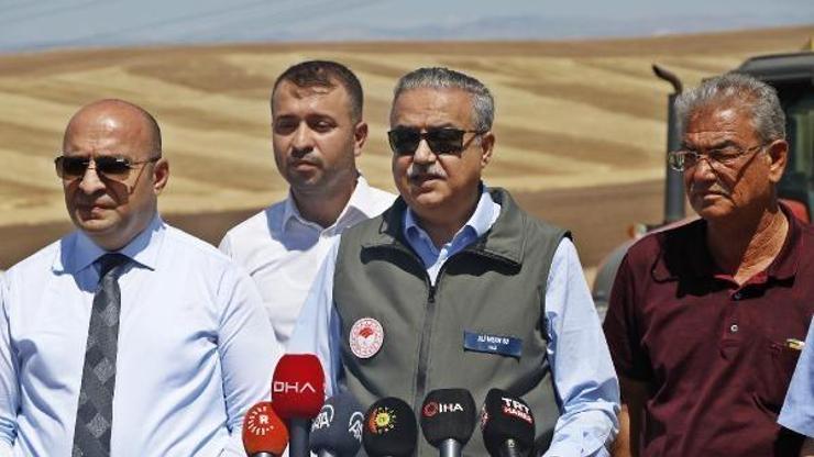Buğday hasadına katılan Vali Su: 1 milyon 200 bin ton rekolte bekliyoruz
