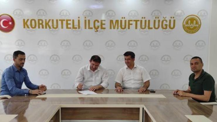 Müftülük ile Gençlik ve Spor protokol imzaladı