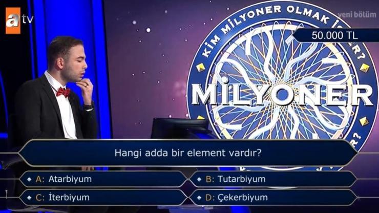 Element adları İterbiyum nedir Kim Milyoner sorusu