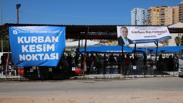 Büyükşehirden 3 noktada ücretsiz kurban kesimi