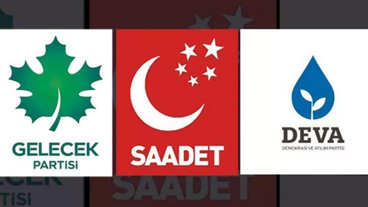 3 partinin ortak grup girişimi rafa kalktı