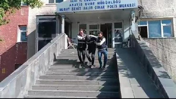 Ağrıda 6 otomobilden hırsızlık yapan şüpheli tutuklandı