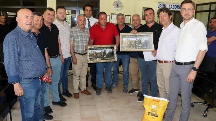 Keşan’da ilk buğdaydan elde edilen gelir meslek lisesinin tarım bölümüne bağışlandı