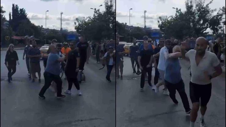 Kadıköyde keserli kavga