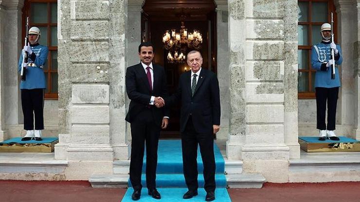 Cumhurbaşkanı Erdoğan, Katar Emiri Al Sani ile telefonda görüştü