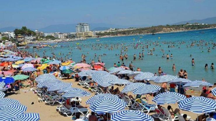 Didimde tatil dolayısıyla nüfus 1 milyonu aştı